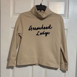 Madewell mock neck sweatshirt M